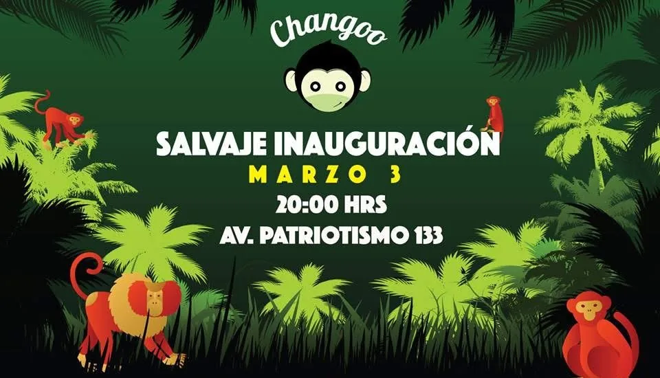 Flyer de la inauguración